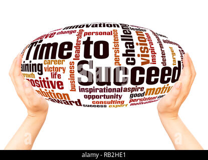 Triumph word cloud hand sphere concept on white background Stock Photo ...