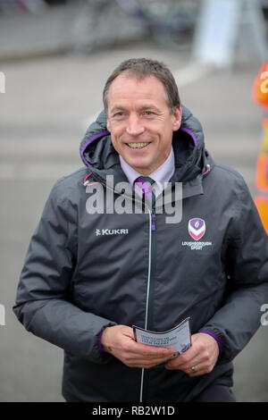 1Loughborough, UK. 5th Jan 2019.  Students Director of Rugby, Alan Buzza,1 during the National League Division I  match between Loughborough Students and Caldy rfc   © Phil Hutchinson/Alamy Live News Stock Photo