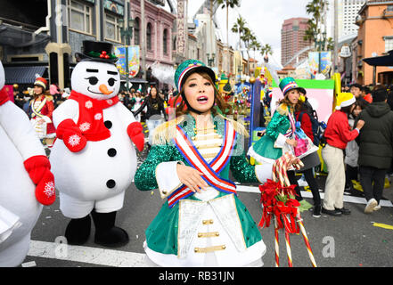 Osaka, Japan. 31st Dec, 2018. People enjoy the Minions Hacha-Mecha Christmas Party at Universal Studios Osaka. Monday, December 31, 2018. Photo by: Ramiro Agustin Vargas Tabares Credit: Ramiro Agustin Vargas Tabares/ZUMA Wire/Alamy Live News Stock Photo