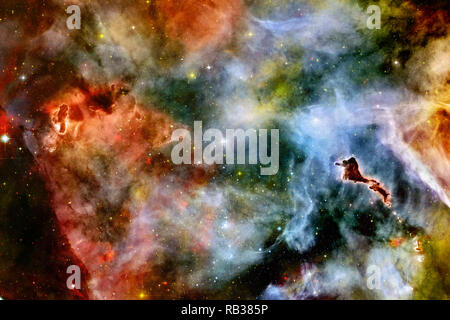 Billions of galaxies in the universe. Abstract space background. Elements of this image furnished by NASA Stock Photo