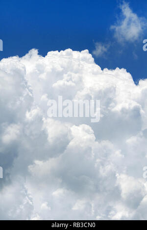 Big Puffy cloud in the blue sky Stock Photo