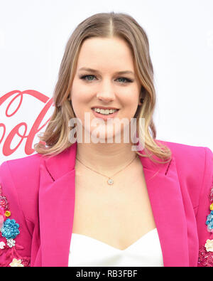 Canadian freestyle skier Cassie Sharpe  attends the 6th Annual 'Gold Meets Golden' Party Hosted by Nicole Kidman and Nadia Comaneci at The House On Sunset in Hollywood on January 5, 2019. Stock Photo
