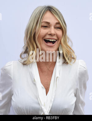 Retired Romanian Gymnast Nadia Comaneci attends the 6th Annual 'Gold Meets Golden' Party Hosted by Nicole Kidman and Nadia Comaneci at The House On Sunset in Hollywood on January 5, 2019. Stock Photo