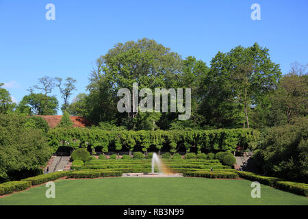 Conservatory Garden, Central Park, Manhattan, New York City, United States of America Stock Photo