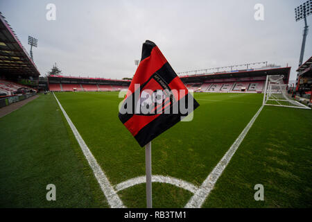 5th January 2019, Dean Court, Bournemouth, England; The Emirates FA Cup, 3rd Round, Bournemouth vs Brighton ; Vitality Stadium Bournemouth   Credit: Phil Westlake/News Images   English Football League images are subject to DataCo Licence