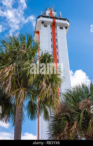 The Citrus Tower, built in 1956 as an observation tower above Central Florida's vast citrus groves, in Clermont, Florida. (USA) Stock Photo