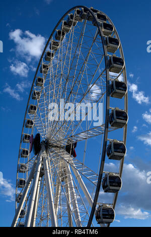 The Wheel of Brisbane, South Bank, Brisbane, Queensland, Australia Stock Photo
