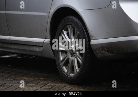 Nigel Farage arrives home after police confirmed that his Volvo car was sabotaged whilst driving from Brussels to his home in Kent  Where: London, United Kingdom When: 03 Jan 2016 Credit: Steve Finn/WENN Stock Photo