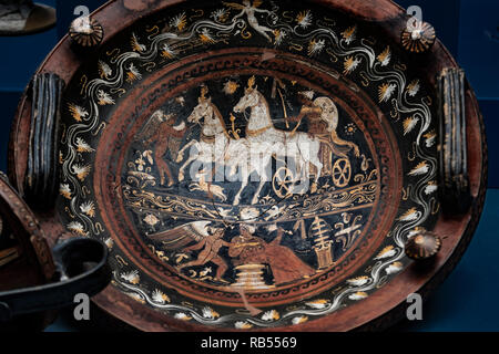 Italy Basilicata Melfi Castle National archeologic museum Stock Photo