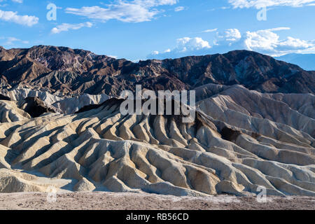 Zabriskie Point, Death Valley National Park, California, USA Stock Photo