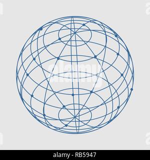 Abstract geometry shape Stock Vector