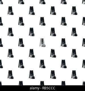 Lunch pack pattern seamless vector repeat geometric for any web design Stock Vector
