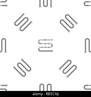 Towel bath radiator icon. Outline illustration of towel bath radiator vector icon for web design isolated on white background Stock Vector