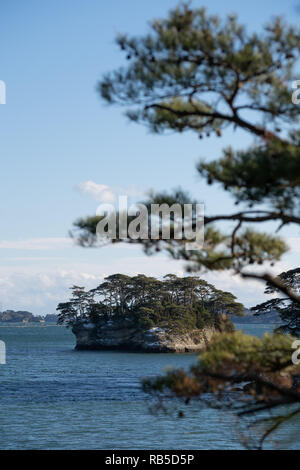 Matsushima Bay in Tohoku, Japan Stock Photo