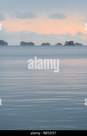 Matsushima Bay in Tohoku, Japan Stock Photo