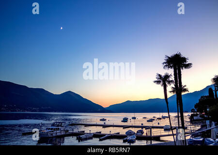 Ascona Lake Maggiore, Switzerland Stock Photo