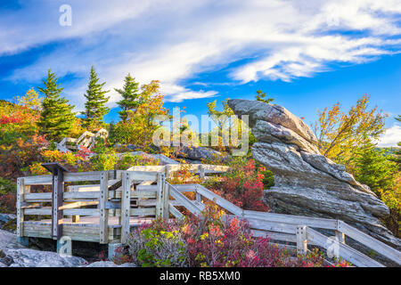 Grandfather Mountain, North Carolina, USA. Stock Photo
