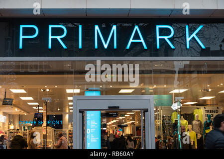 The Primark Store On Broad Street In Reading, Berkshire, Uk Stock Photo 