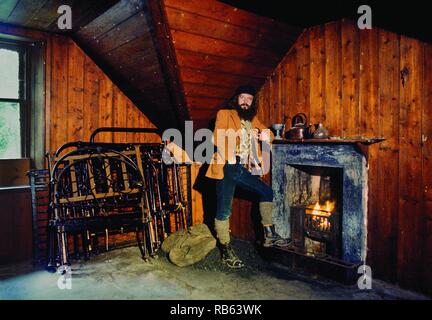 Ian Anderson of Jethro Tull on his estate on the isle of Skye 1979 ...