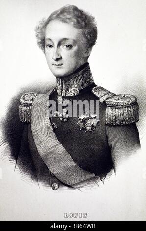 Louis Philippe (1773–1850), King of France, and his Sons, the Duke of  Chartres and the Duke of Nemours, Baron François-Pascal-Simon Gérard