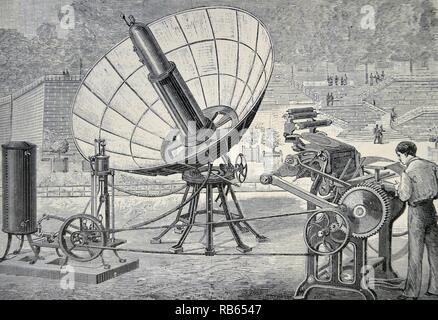 Steam Powered Printing Press, 19th Century Stock Photo - Alamy