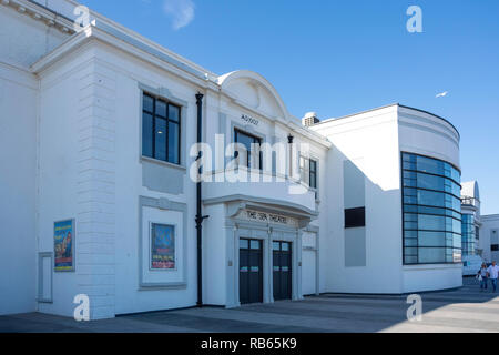 The Spa Theatre, The Spa Promenade, Bridlington, East Riding of Yorkshire, England, United Kingdom Stock Photo