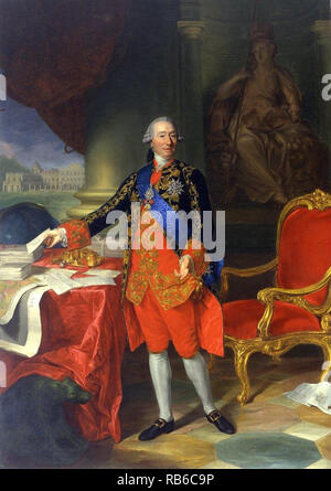 Jerónimo Grimaldi, 1st Duke of Grimaldi, Pablo Jerónimo Grimaldi y Pallavicini, 1st Duke of Grimaldi, (1710 – 1789) Spanish politician Stock Photo