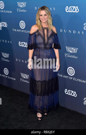 Bonnie Somerville attending The Art of Elysium's 12th Annual