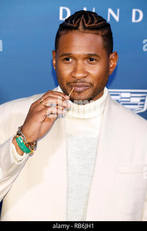 Los Angeles, USA. 5th Jan 2019. Usher attending The Art of Elysium's 12th Annual Celebration - Heaven on January 5, 2019 in Los Angeles, California. Credit: Geisler-Fotopress GmbH/Alamy Live News Stock Photo