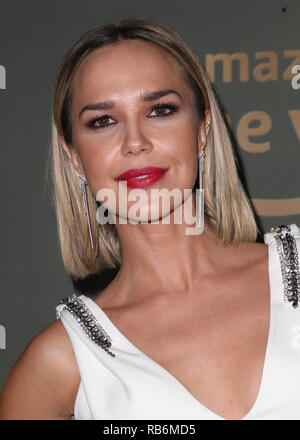 Beverly Hills, Ca. 06th Jan, 2019. Arielle Kebbel at the Amazon Prime Video's Golden Globe Awards After Party at The Beverly Hilton Hotel on January 6, 2019 in Beverly Hills, California. Credit: Faye Sadou/Media Punch/Alamy Live News Stock Photo