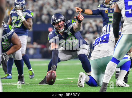 January 05, 2019: Seattle Seahawks quarterback Russell Wilson #3 ...