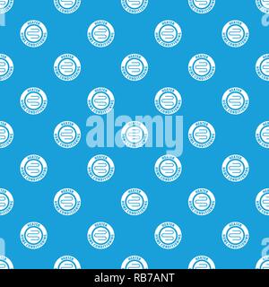 Metal heater pattern vector seamless blue Stock Vector
