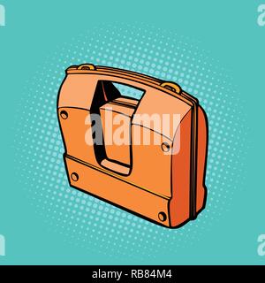 working tool box. Pop art retro vector illustration kitsch vintage Stock Vector