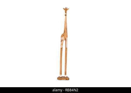 giraffe state isolated on white background Stock Photo