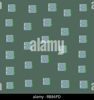 business saving money cartoon Stock Vector