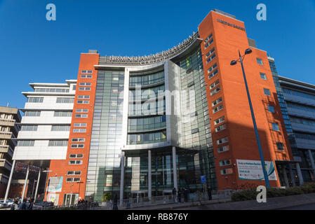 Matthew Boulton College building, part of Birmingham Metropolitan College in Eastside, Birmingham Stock Photo