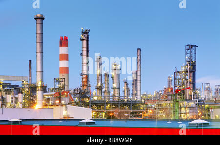 Oil Industry - Factory Stock Photo