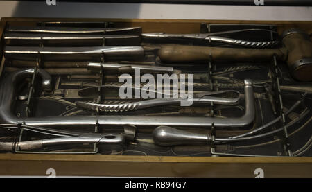 Old medical and surgical instruments. German Deutsch Wehrmacht World ...