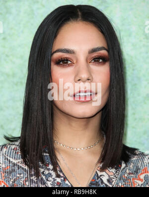 Los Angeles, California, USA. 8th January, 2019.   Actress Vanessa Hudgens arrives at FOX's 'RENT' Press Junket held at the FOX Studio Lot on January 8, 2019 in Century City, Los Angeles, California, United States. (Photo by Xavier Collin/Image Press Agency) Credit: Image Press Agency/Alamy Live News Stock Photo