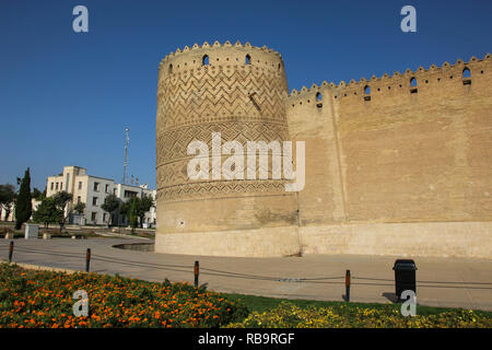 Karim Khan Citadel in Shiraz, Iran. It is known as Arg-e Karim Khan in Persian. Stock Photo