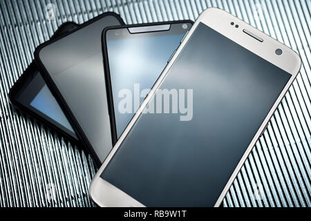 Smartphones Stock Photo