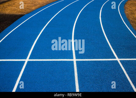 Running Cort Outdoor Running Court Rubber Flooring. Start/finish line concept Stock ...