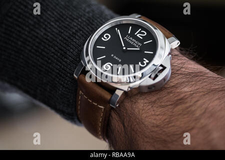 panerai radiomir on wrist