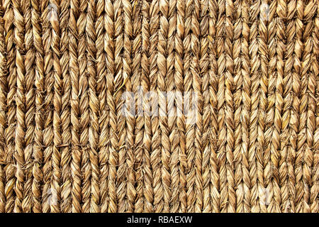Bamboo mat of coarse weaving Stock Photo