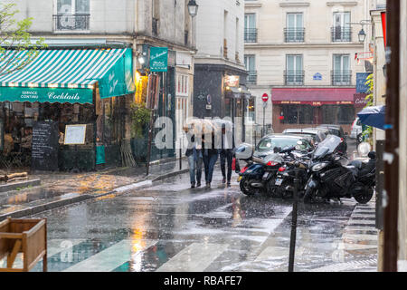rainy day in paris