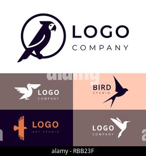 Branding for travel, zooshop or other company Stock Vector