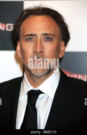 Nicolas Cage attends the premiere of 'Knowing' at the AMC Loews Lincoln Square in New York City. March 9, 2009  Credit: Dennis Van Tine/MediaPunch Stock Photo