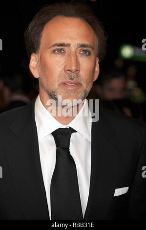 Nicolas Cage attends the premiere of 'Knowing' at the AMC Loews Lincoln Square in New York City. March 9, 2009  Credit: Dennis Van Tine/MediaPunch Stock Photo