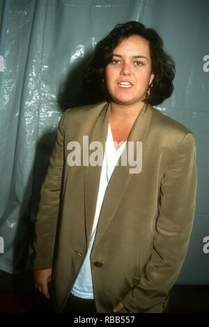 BEVERLY HILLS, CA - JULY 28: Comedian Rosie O'Donnell attends 20th Century Fox's' 'Rising Sun' Premiere on July 28, 1993 at the Academy of Motion Picture Arts and Sciences Theatre in Beverly Hills, California. Photo by Barry King/Alamy Stock Photo Stock Photo