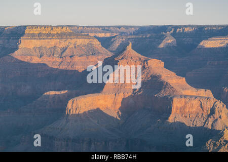 Grand Canyon Rock Formation Natural National Park Thors Hammer Stock Photo